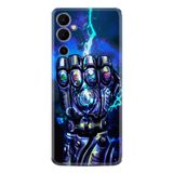 Kılıfland Tecno Pova Neo 2 ile Uyumlu Silikon Kılıf, Thunder Play Desen, Mavi