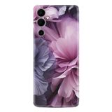 Kılıfland Tecno Pova Neo 2 Kılıf, Boutique Baskılı Çiçek Desenli, Mor