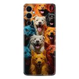 Kılıfland Tecno Pova Neo 2 Kılıf, Boutique Baskılı Köpekçikler Desenli
