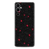 Kılıfland Tecno Pova Neo 2 Kılıf, Boutique Baskılı, Siyah, Kalp ve Ok Desenli