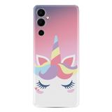 Kılıfland Tecno Pova Neo 2 Plus ile Uyumlu Silikon Kılıf, Desen, Sweety Unicorn, Pembe
