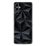 Kılıfland Tecno Pova Neo 2 Plus ile Uyumlu Silikon Kılıf, Prizmalar Desen, Siyah