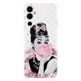 Kılıfland Tecno Pova Neo 2 Plus Kılıf, Resimli Desenli Baskılı Silikon, Audrey Glue, Pembe