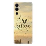 Kılıfland Tecno Pova Neo 2 Plus Kılıf, Silikon, Baskılı, Believe In Yourself Desenli, Sarı