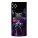 Kılıfland Tecno Pova Neo 2 Plus Silikon Kılıf, Carisma Cat Desen, Siyah