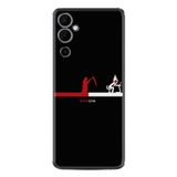 Kılıfland Tecno Pova Neo 2 Plus Silikon Kılıf, Dead Line Desen, Siyah