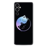 Kılıfland Tecno Pova Neo 2 Plus Silikon Kılıf, Desen Özel Seri Love Cats, Siyah