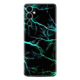 Kılıfland Tecno Pova Neo 2 Plus Silikon Kılıf, Desenli, Green Thunder, Siyah
