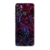 Kılıfland Tecno Pova Neo ile Uyumlu Silikon Kılıf, Desen Özel Seri Boyalar, Renkli