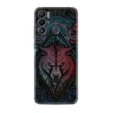 Kılıfland Tecno Pova Neo ile Uyumlu Silikon Kılıf, Desen Özel Seri Wolf, Siyah
