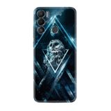 Kılıfland Tecno Pova Neo ile Uyumlu Silikon Kılıf, Old Owl Deseni, Siyah