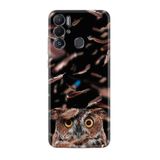 Kılıfland Tecno Pova Neo ile Uyumlu Silikon Kılıf, Resimli Desenli Baskılı, Siyah