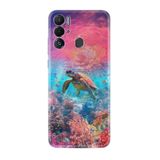 Kılıfland Tecno Pova Neo Kılıf, Boutique Baskılı Kaplumbağa Desenli, Renk65