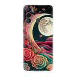 Kılıfland Tecno Pova Neo Kılıf, Boutique Baskılı, Platonik Ay Tasarımı, Renkli