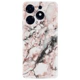 Kılıfland Tecno Spark 10 Pro ile Uyumlu Kılıf, Silikon, Desenli Baskılı Marble, Renkli