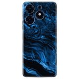 Kılıfland Tecno Spark 10 Pro ile Uyumlu Silikon Kılıf, Desenli Baskılı, Blue Marble