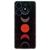 Kılıfland Tecno Spark 10 Pro ile Uyumlu Silikon Kılıf, Epiclys 1645 Özel Seri Desen, Siyah