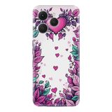 Kılıfland Tecno Spark 10 Pro Kılıf, Boutique Baskılı, Resimli Kalpler, Renk9