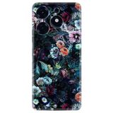 Kılıfland Tecno Spark 10 Pro Uyumlu Kılıf, Silikon, Resimli Desenli Baskılı, Great Flowers, Çok Renkli