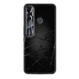 Kılıfland Tecno Spark 7 Pro Kılıf, Silikon, Dikenli Tel Desen, Siyah