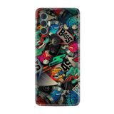 Kılıfland Tecno Spark 8 Pro ile Uyumlu Kılıf, Resimli Desenli, Silikon, Platinium Series Bass, Renkli