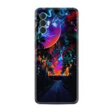 Kılıfland Tecno Spark 8 Pro ile Uyumlu Kılıf, Resimli Desenli, Silikon, Platinium Series, Mysterious World, Renkli