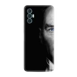 Kılıfland Tecno Spark 8 Pro ile Uyumlu Resimli Desenli Baskılı Silikon Kılıf, Atatürk Portre, Siyah
