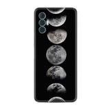 Kılıfland Tecno Spark 8 Pro ile Uyumlu Silikon Kılıf, Ay Tasarımı, Siyah