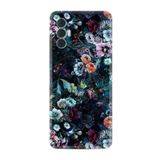 Kılıfland Tecno Spark 8 Pro ile Uyumlu Silikon Kılıf, Çiçek Desenli, Baskılı, Renkli