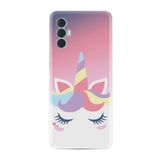 Kılıfland Tecno Spark 8 Pro ile Uyumlu Silikon Kılıf, Desen Özel Seri Sweety Unicorn, Pembe