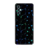 Kılıfland Tecno Spark 8 Pro ile Uyumlu Silikon Kılıf, Naif Çizgiler Deseni, Siyah