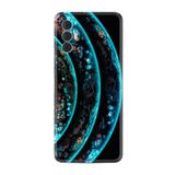 Kılıfland Tecno Spark 8 Pro ile Uyumlu Silikon Kılıf, Planets Özel Seri Deseni, Siyah