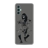 Kılıfland Tecno Spark 8 Pro ile Uyumlu Silikon Kılıf, Purest Evil Desen, Gri