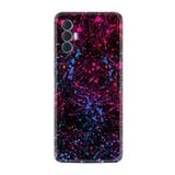 Kılıfland Tecno Spark 8 Pro ile Uyumlu Silikon Kılıf, Renkli Desen, Siyah