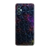 Kılıfland Tecno Spark 8 Pro ile Uyumlu Silikon Kılıf, Renkli Prizmalar Deseni