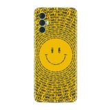 Kılıfland Tecno Spark 8 Pro Kılıf, Silikon, Platinium Series, Resimli Desenli, Smile, Sarı