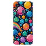 Kılıfland Tecno Spark 8T Kılıf, Boutique Baskılı Renkli Balonlar Desenli