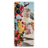 Kılıfland Vivo V29 ile Uyumlu Silikon Kılıf, Çiçek Desen, Renkli