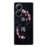 Kılıfland Vivo V29 Lite Telefon Kılıfı, Hayat Serisi Desenli, Siyah