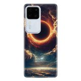 Kılıfland Vivo V30 ile Uyumlu Telefon Kılıfı, Hayat Serisi, Desenli, Siyah