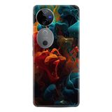 Kılıfland Vivo V40 5G ile Uyumlu Kılıf, Boutique Baskılı, Renk Cümbüşü Desen