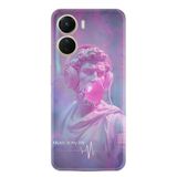 Kılıfland Vivo Y16 Telefon Kılıfı, Hayat Serisi Desenli, Silikon, Siyah