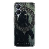 Kılıfland Vivo Y17s ile Uyumlu Telefon Kılıfı, Hayat Serisi Desenli, Silikon, Siyah