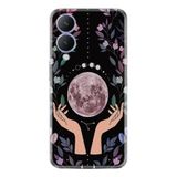 Kılıfland Vivo Y17s Telefon Kılıfı, Hayat Serisi Desenli, Silikon, Siyah