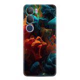 Kılıfland Vivo Y19S ile Uyumlu Kılıf, Boutique Baskılı, Renk Cümbüşü Desen