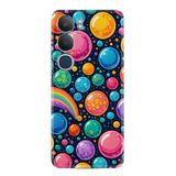 Kılıfland Vivo Y19S Kılıf, Baskılı Resimli Balonlar Desen, Renkli