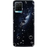 kilifland Vivo Y21s ile Uyumlu Kılıf Resimli Desenli Silikon Güzel Seri Galaxys 1898