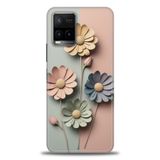 Kılıfland Vivo Y21s / Y21 / Y33s / Y32 ile Uyumlu Baskılı Kılıf, Çiçek Desen, Çok Renkli