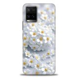 Kılıfland Vivo Y21s / Y21 / Y33s / Y32 ile Uyumlu HD Baskılı Silikon Kılıf, Çiçek Desenli, Çok Renk