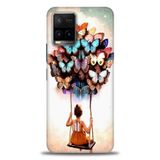 Kılıfland Vivo Y21s / Y21 / Y33s / Y32 ile Uyumlu HD Baskılı Silikon Telefon Kılıfı, Çok Renkli